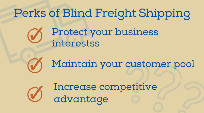 Blind Freight Perks Graphic